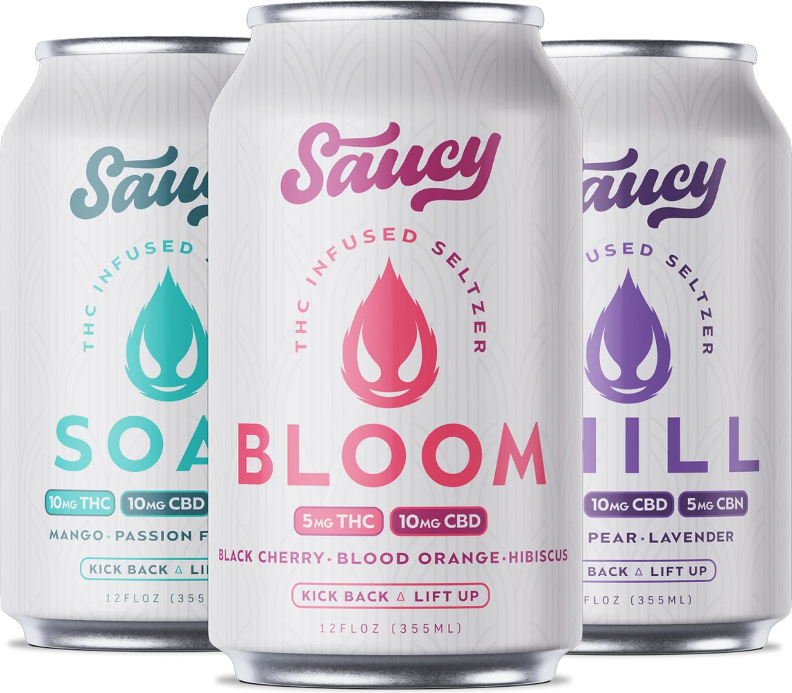 Saucy Vibes Pack - 6-pack Infused Seltzer Variety Pack